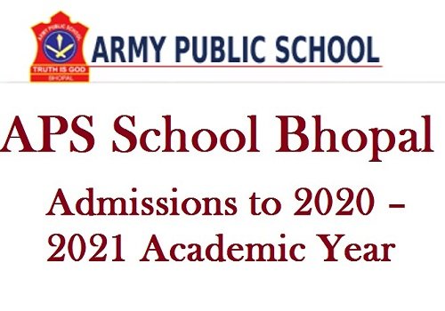 Army Public School Bhopal – Admissions to 2020 – 2021 Academic Year